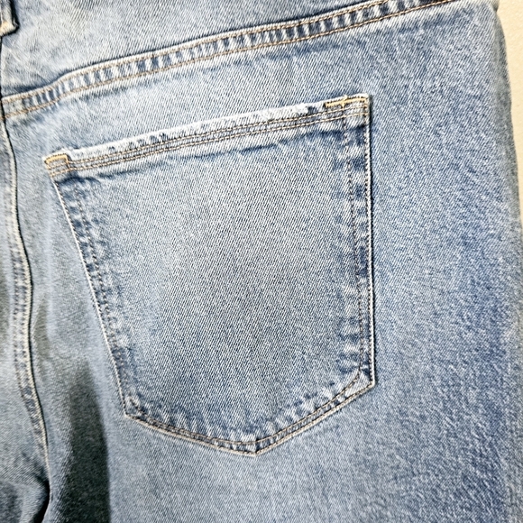 Good American Classic Blue Denim Jeans 15 Plus Size Straigt Leg - Picture 10 of 12